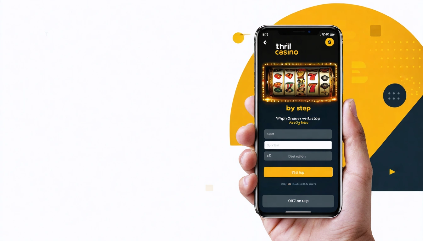 Thrill casino registration step by step sign up guide